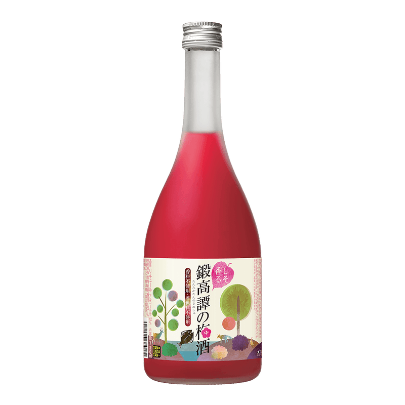 北海道 鍛高譚 紅紫蘇梅酒