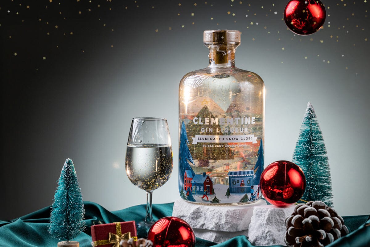 【聖誕交換禮物首選】<br>聖誕節柑橘金箔雪花酒