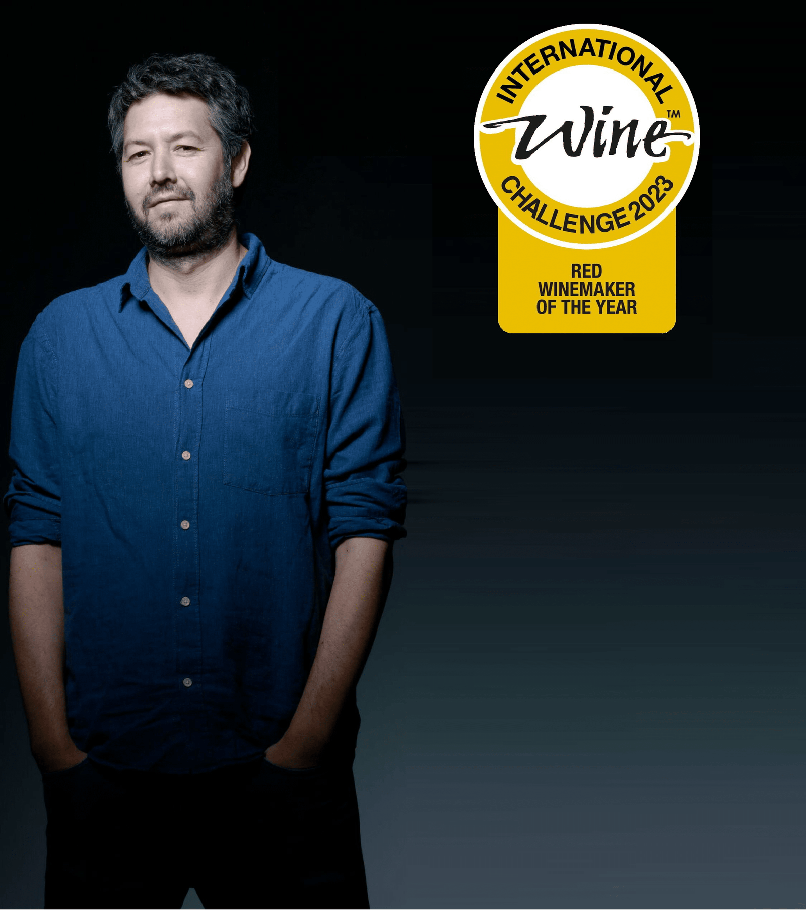 2023  IWC  年度紅酒釀酒師                                          智利恩圖拉酒莊 Rafael Urrejola