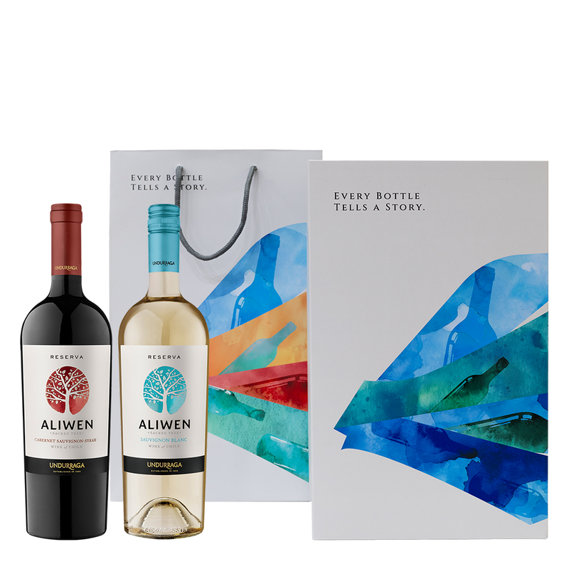 智利 恩圖拉堡 幸運陳釀禮盒 || Undurraga Aliwen Reserva Limited Gift Set