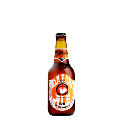 常陸野貓頭鷹 日本橙IPA啤酒 (12瓶+主題杯墊2只) || Hitachino Nest Dai Dai Ale Beer 啤酒 Hitachino Nest 常陸野貓頭鷹