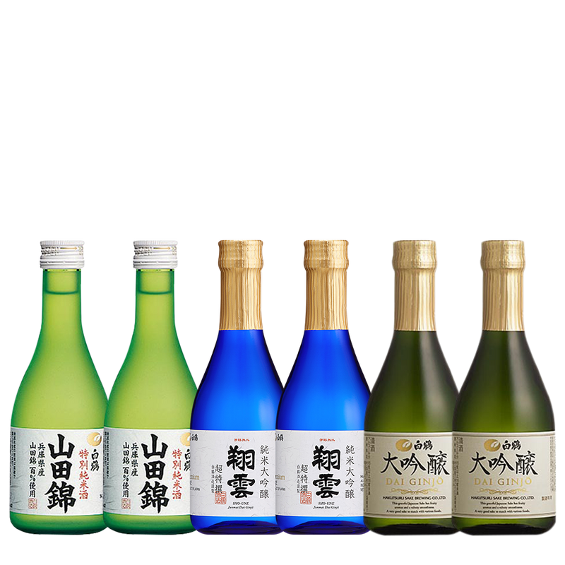【免運推薦】白鶴精選小ml數清酒套組
