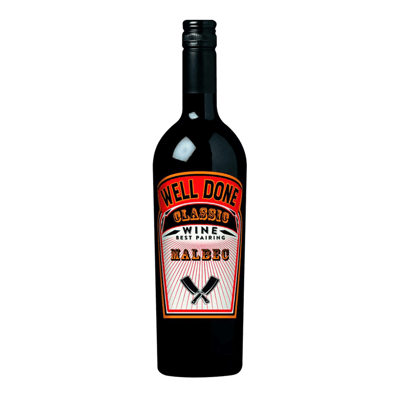 【箱購6瓶】威爾登 雙刀 經典馬爾貝克紅酒 || Well Done Classic Malbec