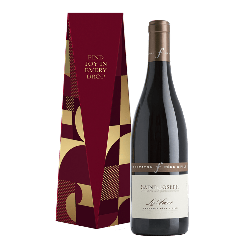 菲拉頓酒莊 聖約瑟夫紅酒禮盒 || Ferraton Père Et Fils Saint-Joseph La Source Rouge 2021 Gift Set