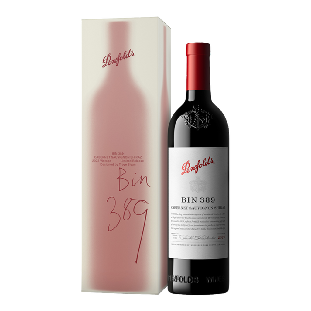 奔富 BIN 389 特洛伊希文聯名版 卡本內希哈紅酒 2023 || Penfolds Bin 389 by Troye Sivan Cabernet Shiraz 2023