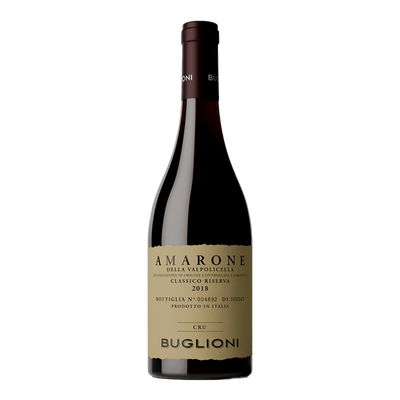 布格里雍 經典阿瑪羅內特級珍藏紅酒 2018 || Buglioni Amarone Della Valpolicella Classico Riserva Cru 2018 葡萄酒 Buglioni 布格里雍