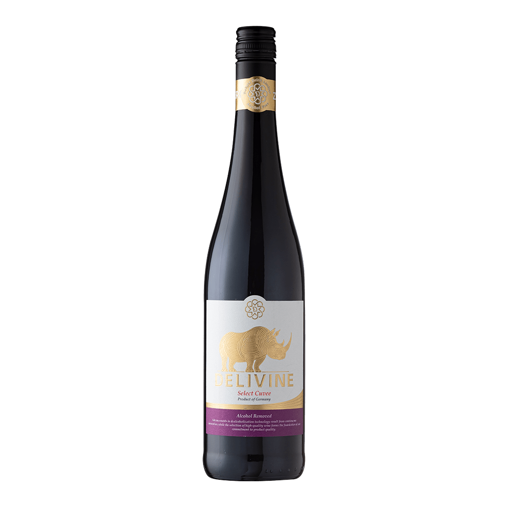 德易喝 犀牛 精選無酒精紅葡萄酒 || DELIVINE Select Cuvee Non-Alcoholic Red Wine