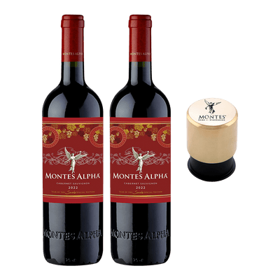 蒙帝斯 阿法卡本內蘇維翁紅酒 中秋限定禮盒 || Montes Alpha Cabernet Sauvignon Mid-Autumn Festival Special Edition 葡萄酒 Montes 蒙帝斯酒莊