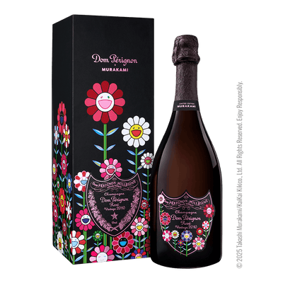 香檳王 2010 年份粉紅香檳 村上隆聯名限量版禮盒 || Dom Perignon Rose 2010 X Takashi Murakami Limited Edition 香檳氣泡酒 Dom Pérignon 香檳王