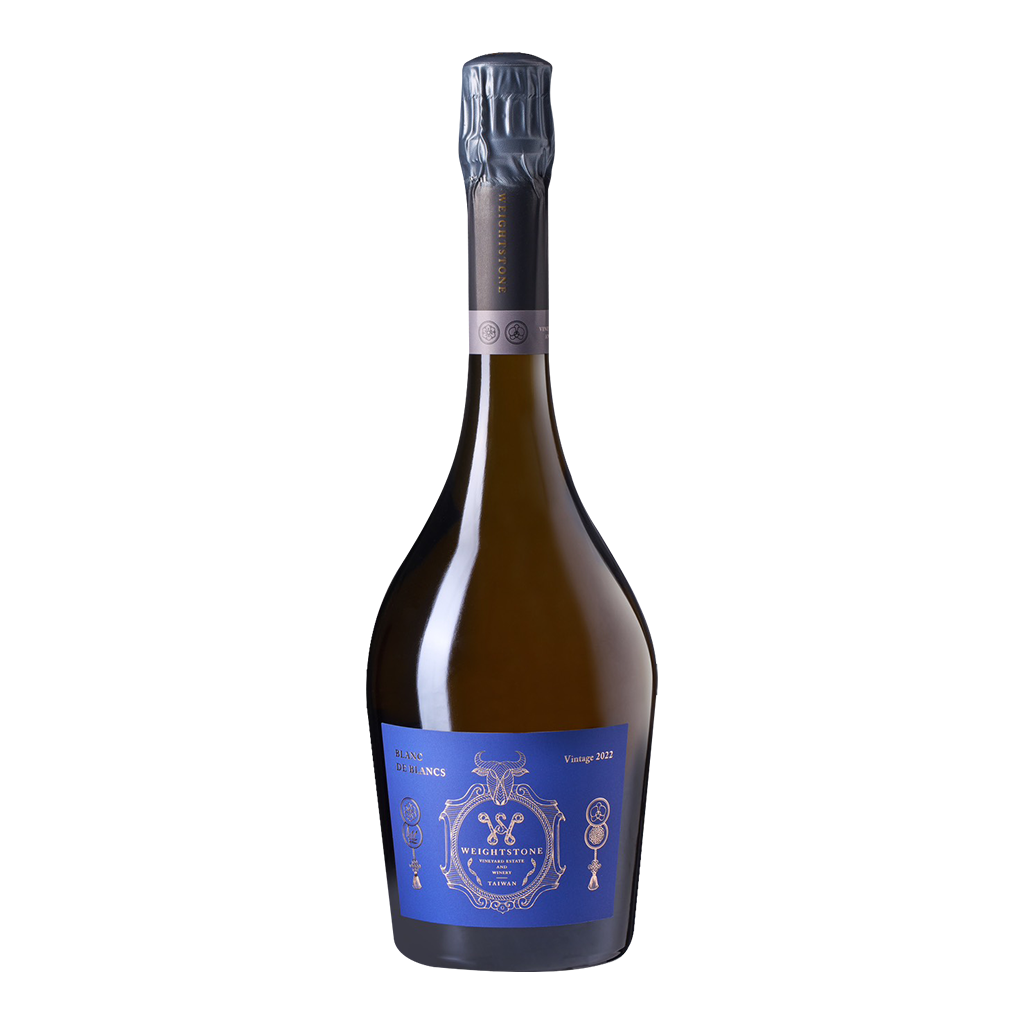 威石東酒莊 白中白傳統釀造氣泡酒 2022 || Weightstone Blanc de Blancs Brut 2022