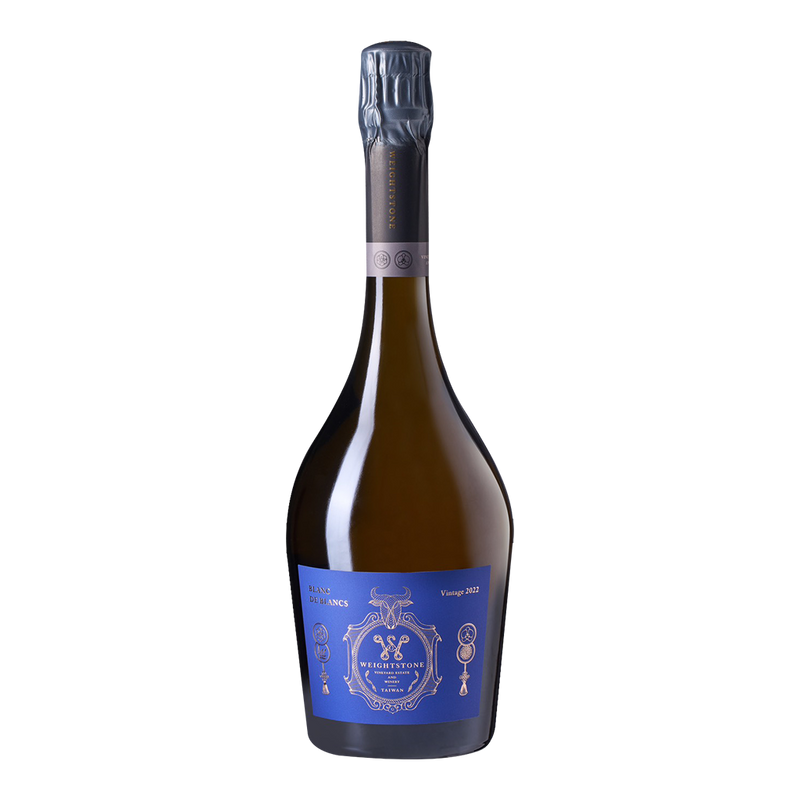 威石東酒莊 白中白傳統釀造氣泡酒 2022 || Weightstone Blanc de Blancs Brut 2022