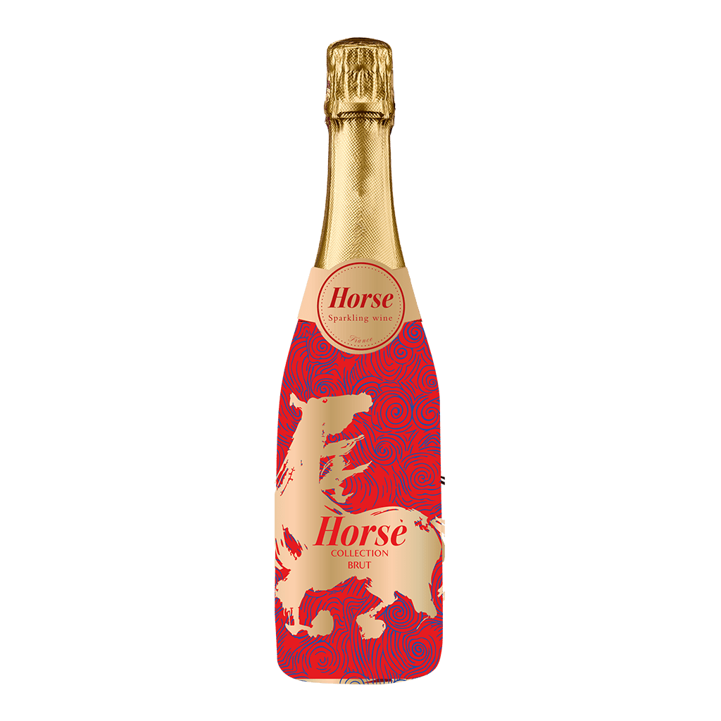 安柏夫人 白中白氣泡酒 2026馬年限量版 || Veuve Ambal Method Charmat Blanc De Blancs Brut Sleeve Year of the Horse Limited Edition