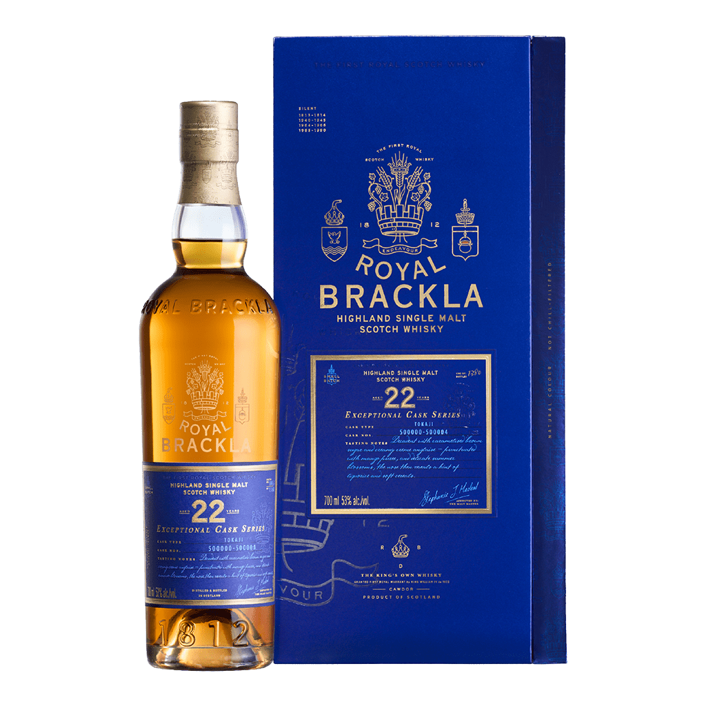 皇家柏克萊 傑出桶陳系列 22年 托卡伊貴腐甜酒桶原酒 || Royal Brackla 22Y Exceptional Cask Series Tokaji Cask