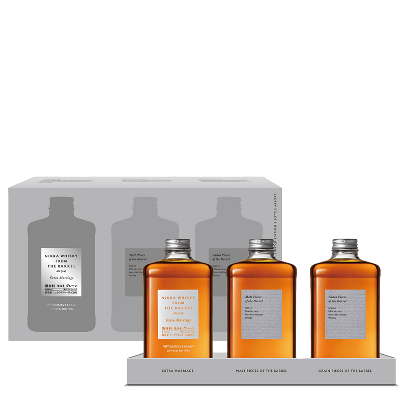 NIKKA 一甲威士忌原酒 限量三入組 || Nikka From The Barrel Assort Set