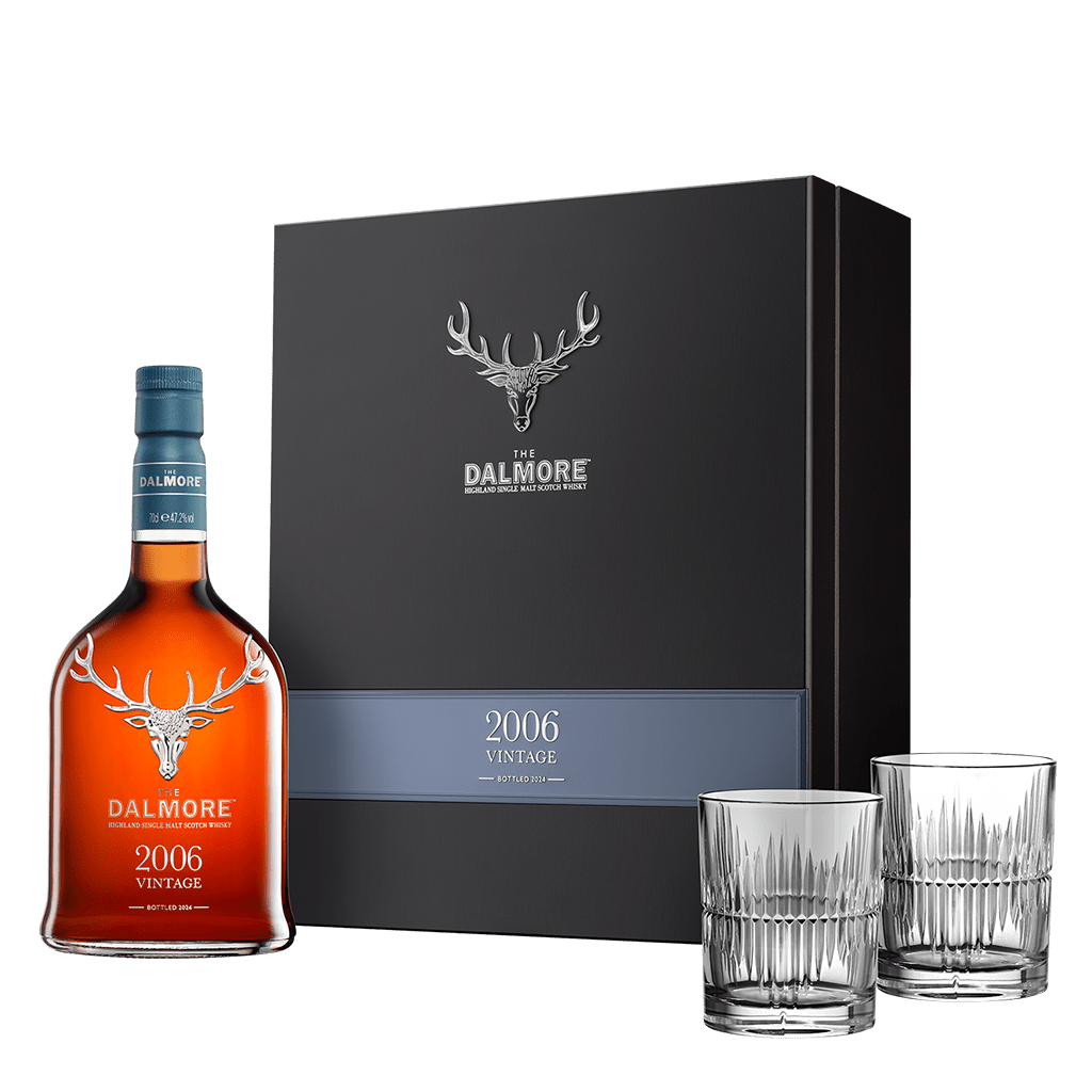 大摩 典藏珍稀年份 VINTAGE 2006 雙杯禮盒 || Dalmore Vintage 2006 Bottled 2024 Limited Set