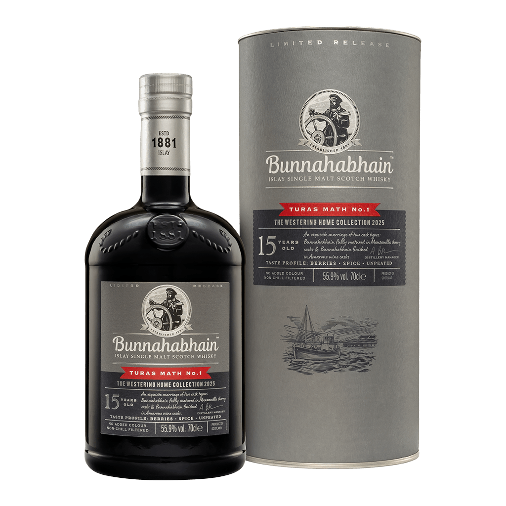 布納哈本 15年 啟航 TURAS MATH NO.1 || Bunnahabhain 15Y Turas Math No.1