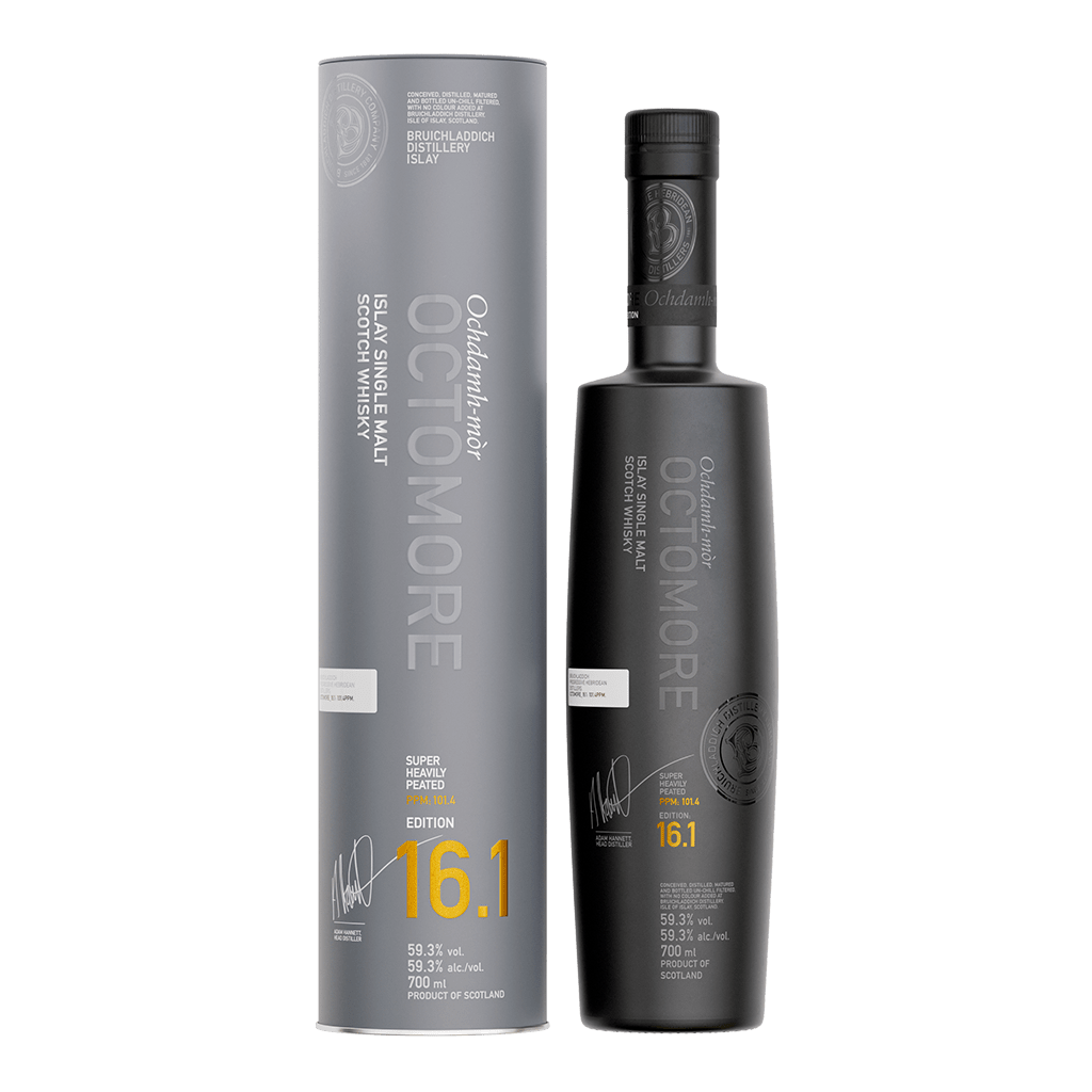 布萊迪 奧特摩 16.1 蘇格蘭大麥 || Bruichladdich Octomore Super-Heavily Peated 16.1 Edition