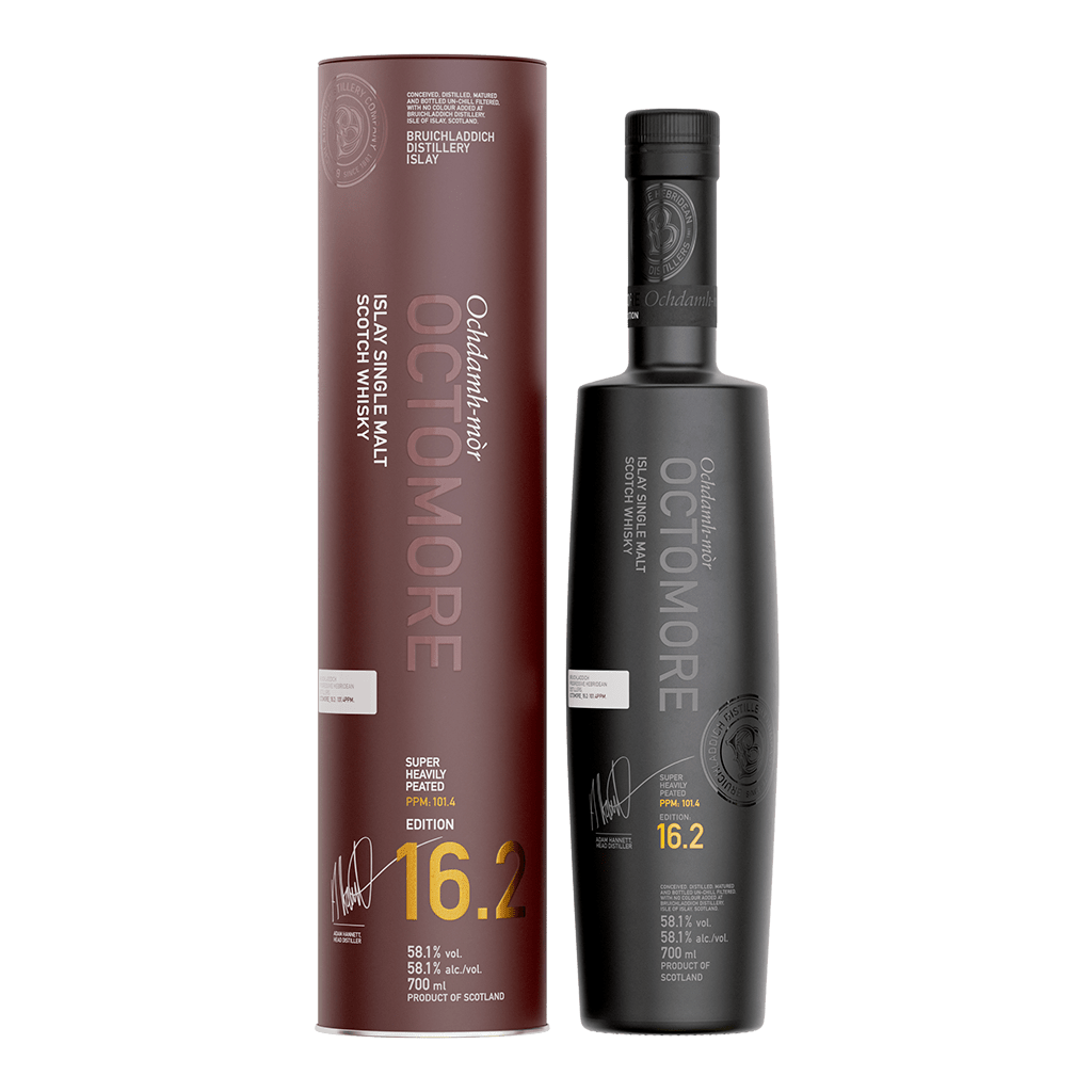 布萊迪 奧特摩 16.2 蘇格蘭大麥 || Bruichladdich Octomore Super-Heavily Peated 16.2 Edition