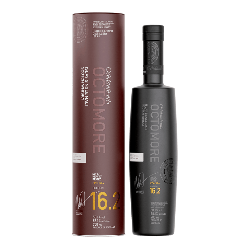布萊迪 奧特摩 16.2 蘇格蘭大麥 || Bruichladdich Octomore Super-Heavily Peated 16.2 Edition