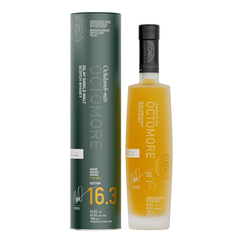 布萊迪 奧特摩 16.3 艾雷島大麥 || Bruichladdich Octomore Super-Heavily Peated 16.3 Edition