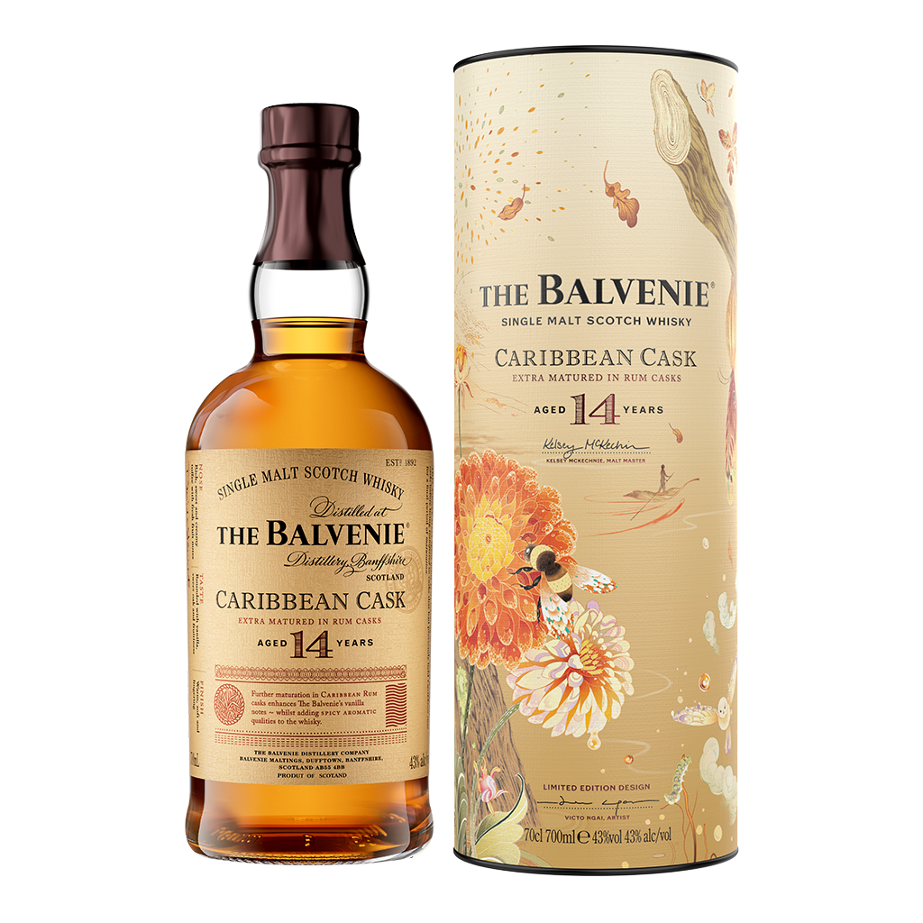 百富 14年 花時心藝限量設計款 || The Balvenie 14Y Caribbean Cask Limited Edition