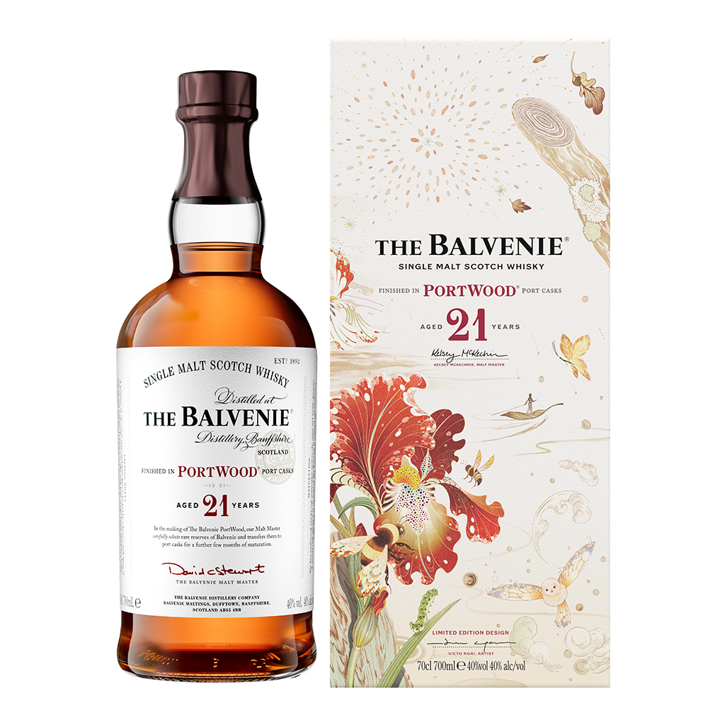 百富 21年 花時心藝限量設計款 || The Balvenie 21Y Portwood Limited Edition