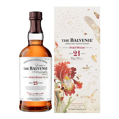 百富 21年 花時心藝限量設計款 || The Balvenie 21Y Portwood Limited Edition