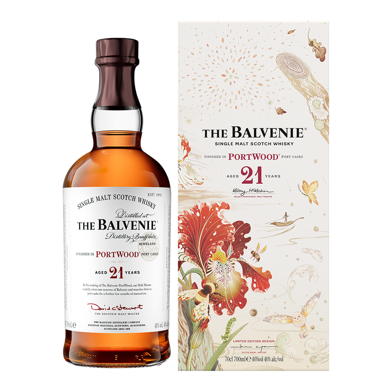 百富 21年 花時心藝限量設計款 || The Balvenie 21Y Portwood Limited Edition