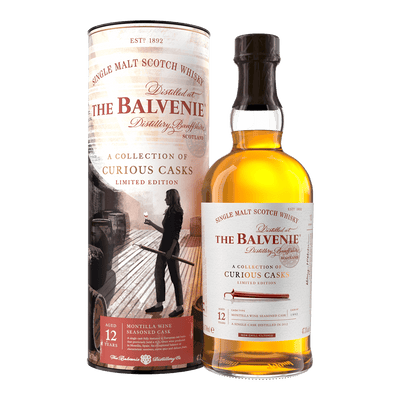 百富故事系列 12年蒙地亞甜酒桶 || The Balvenie A Collection of Curious Casks Limited Edtion - 12Y Montilla Wine Seasoned Cask 威士忌 Balvenie 百富