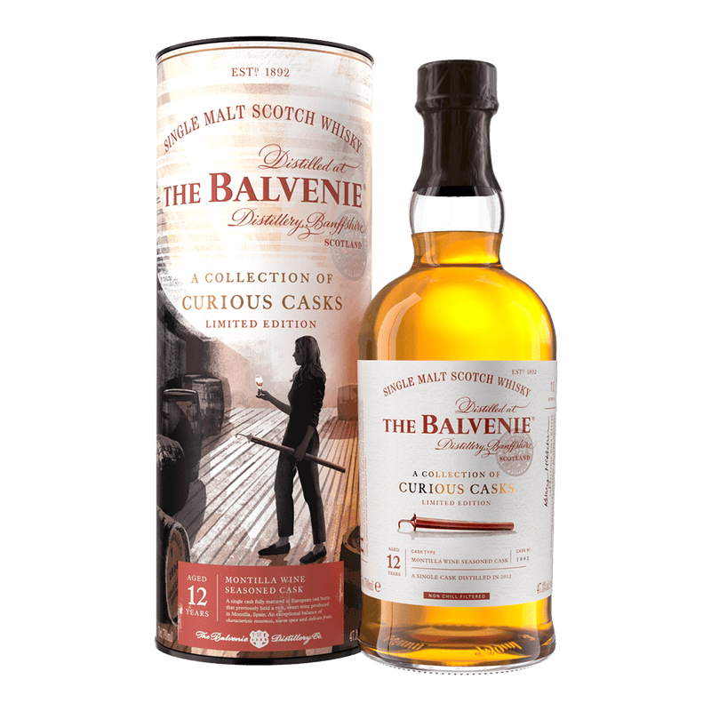 百富故事系列 12年蒙地亞甜酒桶 ||  The Balvenie A Collection of Curious Casks Limited Edtion - 12Y Montilla Wine Seasoned Cask