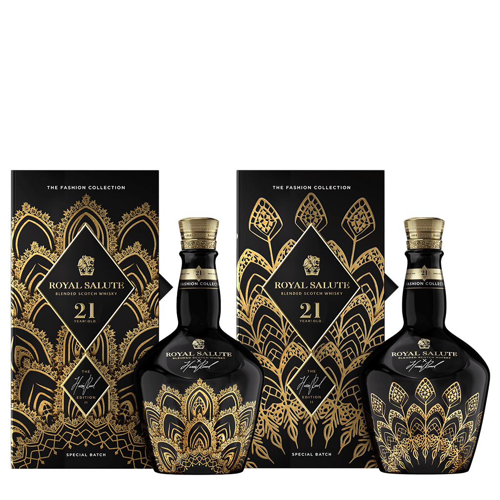 皇家禮炮 21年 王者之冠限定版 繁盛金冠與鋒芒金冠 || Royal Salute 21Y The Harris Reed Edition II