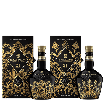 皇家禮炮 21年 王者之冠限定版 繁盛金冠與鋒芒金冠 || Royal Salute 21Y The Harris Reed Edition II 威士忌 Royal Salute 皇家禮炮