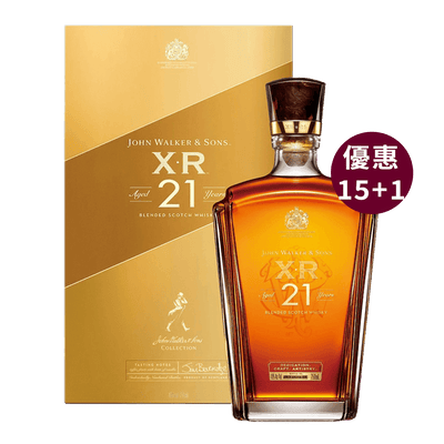 約翰走路 XR 21年【團聚好康15+1專案】 || Johnnie Walker XR 21Y 威士忌 Johnnie Walker 約翰走路
