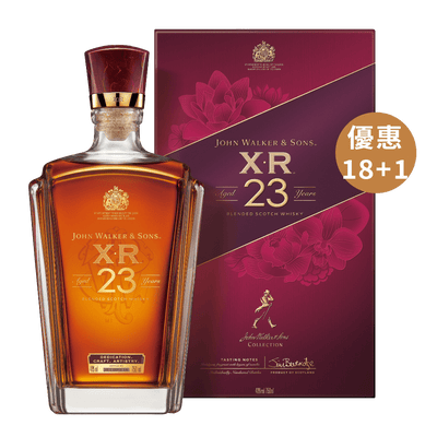 約翰走路 XR 23年【團聚好康18+1專案】 || Johnnie Walker XR 23Y 威士忌 Johnnie Walker 約翰走路