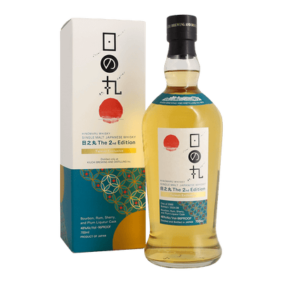 日之丸 台灣限定版第二版 日本單一麥芽威士忌 || Hinomaru Taiwan Exclusive The 2nd Edition Single Malt Whisky 威士忌 Kiuchi Brewery 木內酒造