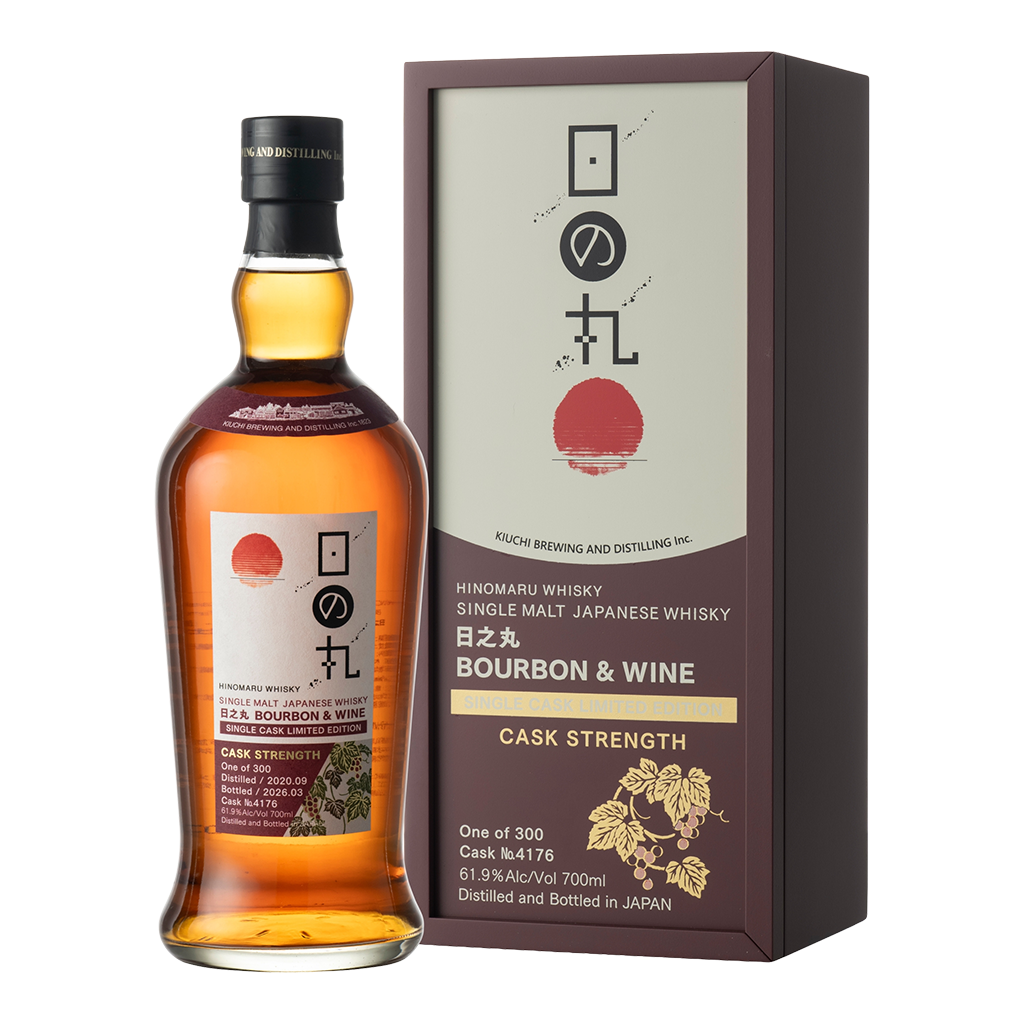 日之丸 極選雙重奏單桶原酒 波本桶&紅酒桶 || Hinomaru Bourbon & Wine Single Cask Limited Edition