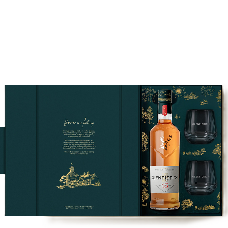 格蘭菲迪 15年 中秋禮盒 || Glenfiddich 15Y 2026 Mid-Autumn Festival Limited Gift Set