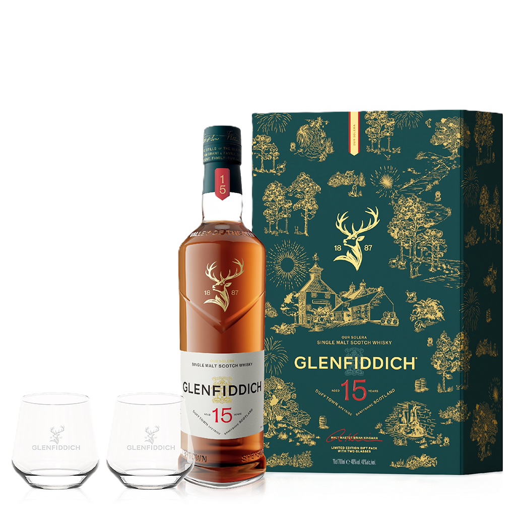 格蘭菲迪 15年 中秋禮盒 || Glenfiddich 15Y 2026 Mid-Autumn Festival Limited Gift Set