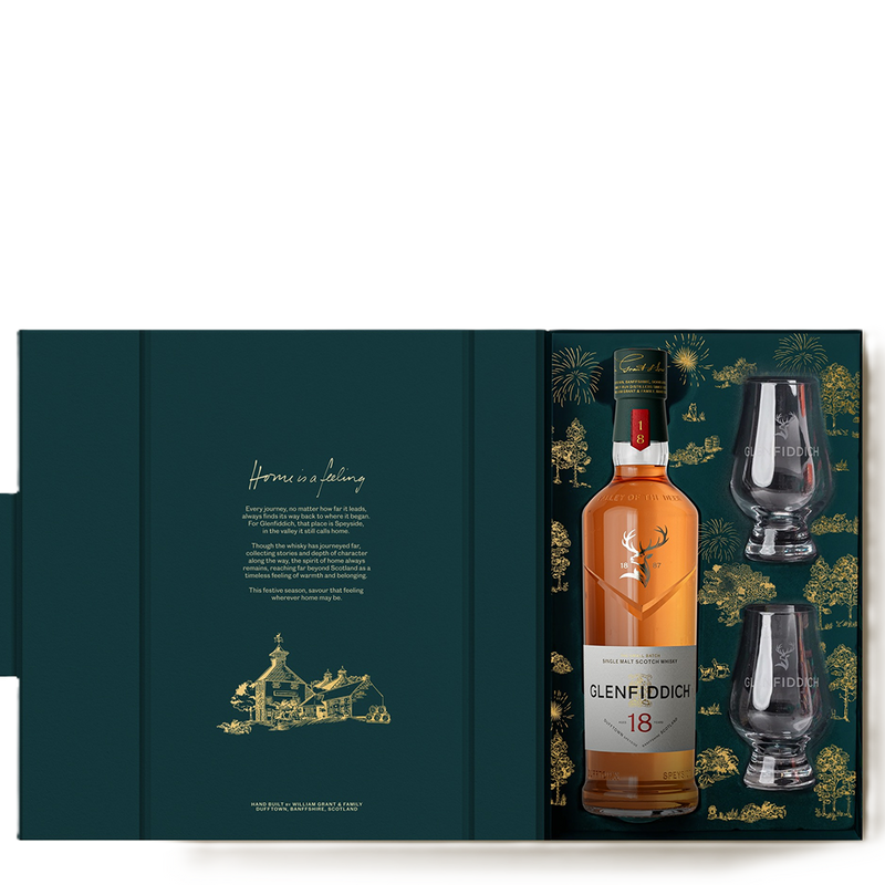 格蘭菲迪 18年 中秋禮盒 || Glenfiddich 18Y 2026 Mid-Autumn Festival Limited Gift Set