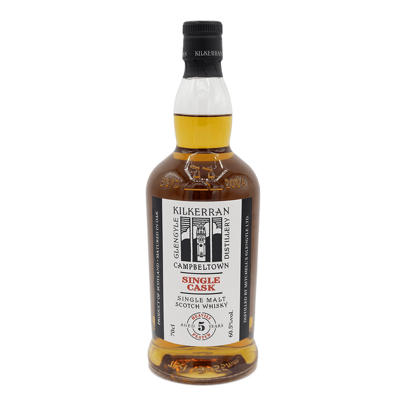 齊克倫 重泥煤 5年單桶原酒 台灣限定版 || Kilkerran Heavily Peated 5Y Single Cask (Cask Strength) Bottling for TAIWAN