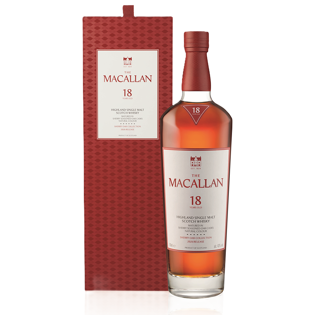 麥卡倫 18年雪莉桶 (2026年) || The Macallan Sherry Oak 18Y (2026)