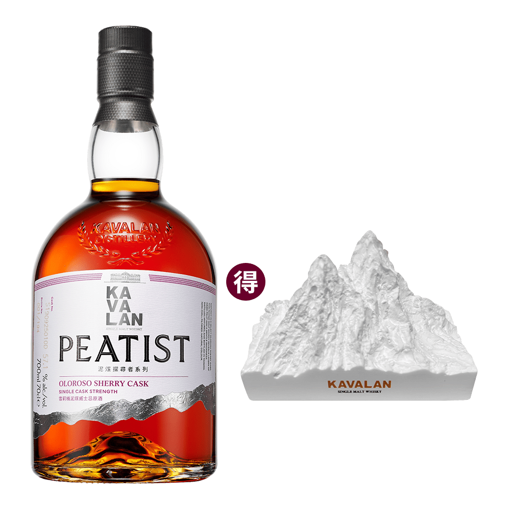 噶瑪蘭 泥煤探尋者 OLOROSO 雪莉桶泥煤威士忌原酒 || Kavalan Peatist Oloroso Sherry Cask Single Cask Strength Single Malt Whisky