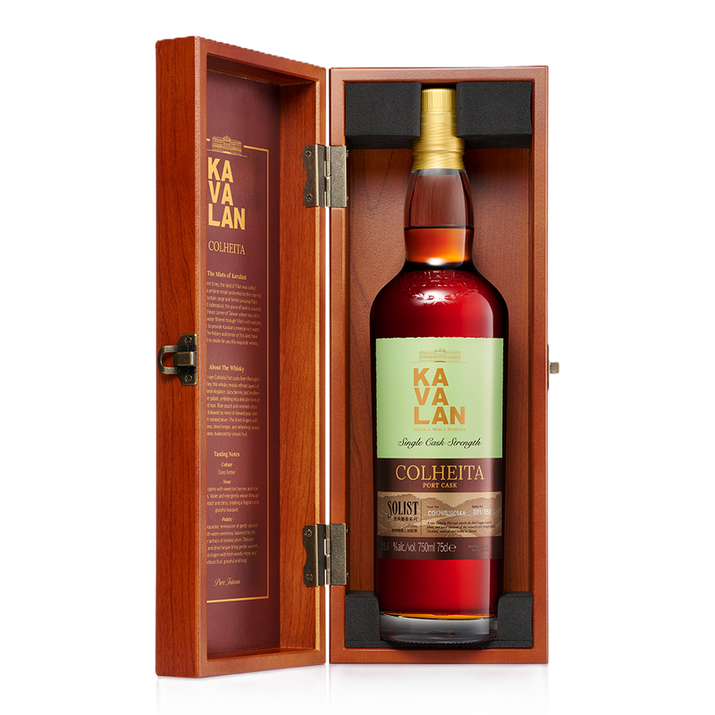 噶瑪蘭 經典獨奏 COLHEITA波特桶 威士忌原酒 || Kavalan Solist Colheita Port Cask Single Cask Strength