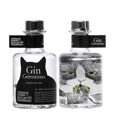 貓迷倫敦琴酒 (500ml) || Geronimo London Dry Gin (500ml) 調烈酒 帕克伊斯釀酒廠