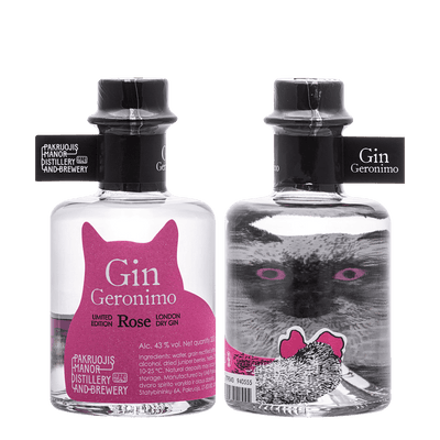 紅粉貓迷倫敦琴酒 (500ml) || Geronimo London Dry Gin Rose (500ml) 調烈酒 帕克伊斯釀酒廠