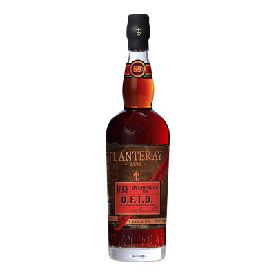 普雷森 OFTD紅標黑蘭姆酒 || Planteray OFTD Overproof Rum