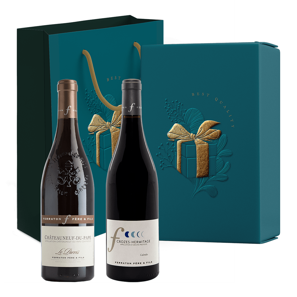 法國菲拉頓 隆河特選禮盒 || Ferraton Pere Et Fils Red Wine Gift Set