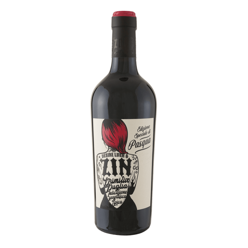 帕斯可酒莊 刺青女孩紅酒 2024 || Pasqua Desire Lush & Zin Primitivo Puglia IGT 2024