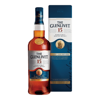 格蘭利威 15年雪莉桶單一麥芽威士忌 || Glenlivet 15Y Sherry Cask Matured 威士忌 Glenlivet 格蘭利威
