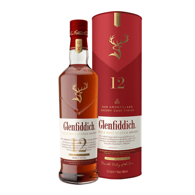 格蘭菲迪12年天使雪莉單一麥芽威士忌 || Glenfiddich 12Y Single Malt Scotch Whisky 威士忌 Glenfiddich 格蘭菲迪